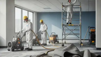 Water damage restoration team in Bakersfield, CA responding to an emergency home cleanup