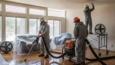 Water damage restoration team serving Bakersfield, CA with professional cleanup and repair services